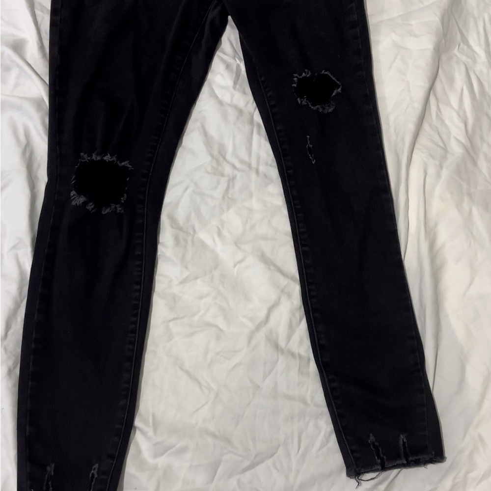 Old navy Distressed Black Women's Jeans